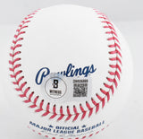 Rollie Fingers Autographed Rawlings OML Baseball 3x WS Champs-Beckett W Hologram