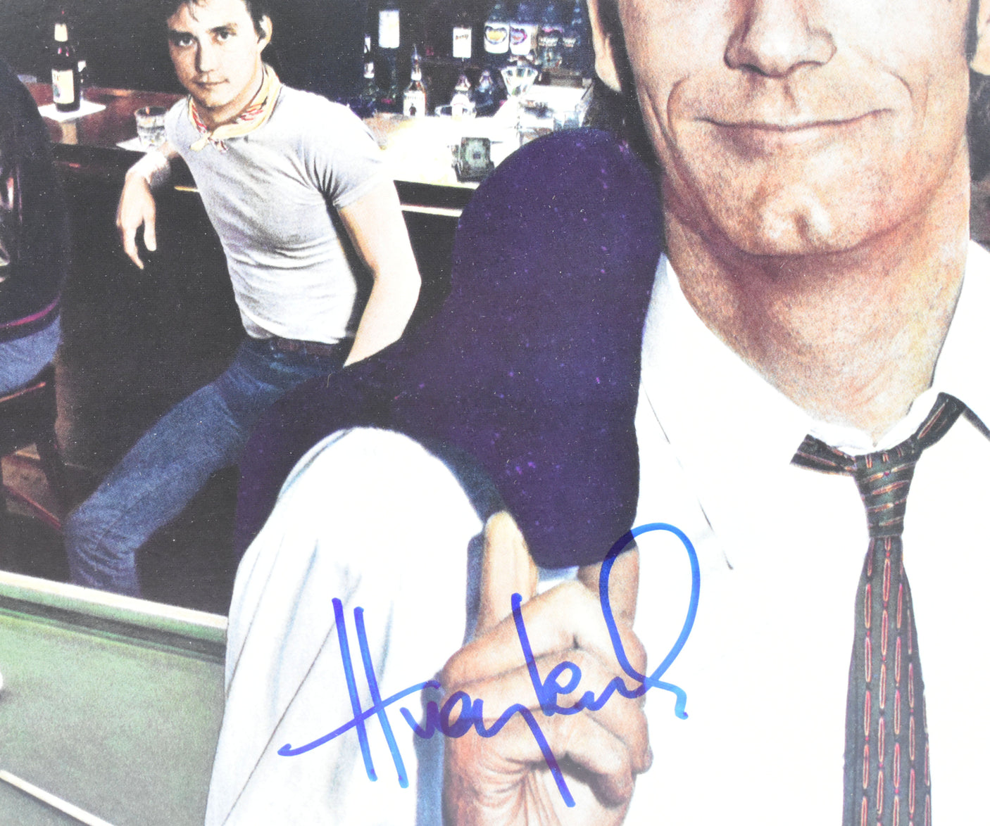 Huey Lewis Autographed Huey Lewis and The News Sports Vinyl - Beckett W Hologram