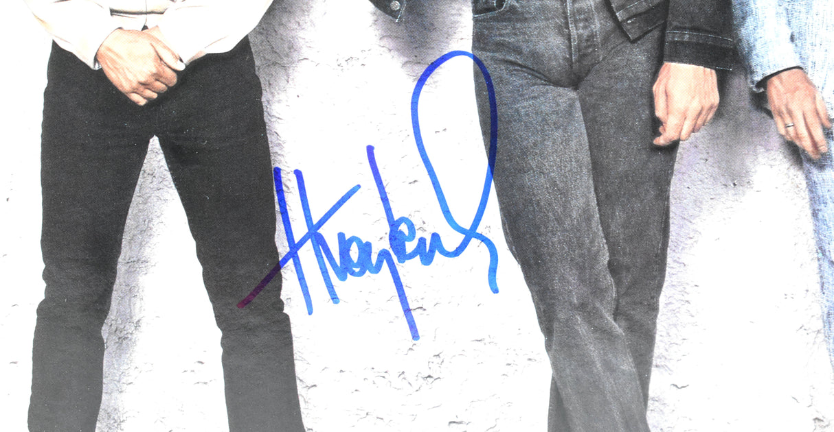 Huey Lewis Autographed Huey Lewis and The News FORE! Vinyl - Beckett W Hologram
