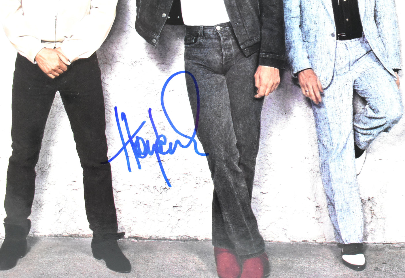 Huey Lewis Autographed Huey Lewis and The News FORE! Vinyl - Beckett W Hologram