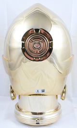 Anthony Daniels Autographed C-3PO Star Wars F/S Helmet Galactic Series-Beckett W