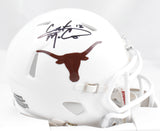 Colt McCoy Autographed Texas Longhorns Speed Mini Helmet - Beckett W Hologram
