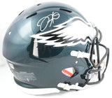 Jalen Hurts Autographed Philadelphia Eagles F/S Speed Authentic Helmet- Fanatics