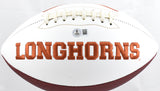 Colt McCoy Autographed Texas Longhorns Logo Football - Beckett W Hologram *Black