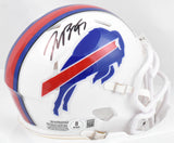 Joey Bosa Autographed Buffalo Bills Speed Mini Helmet - Beckett W Hologram