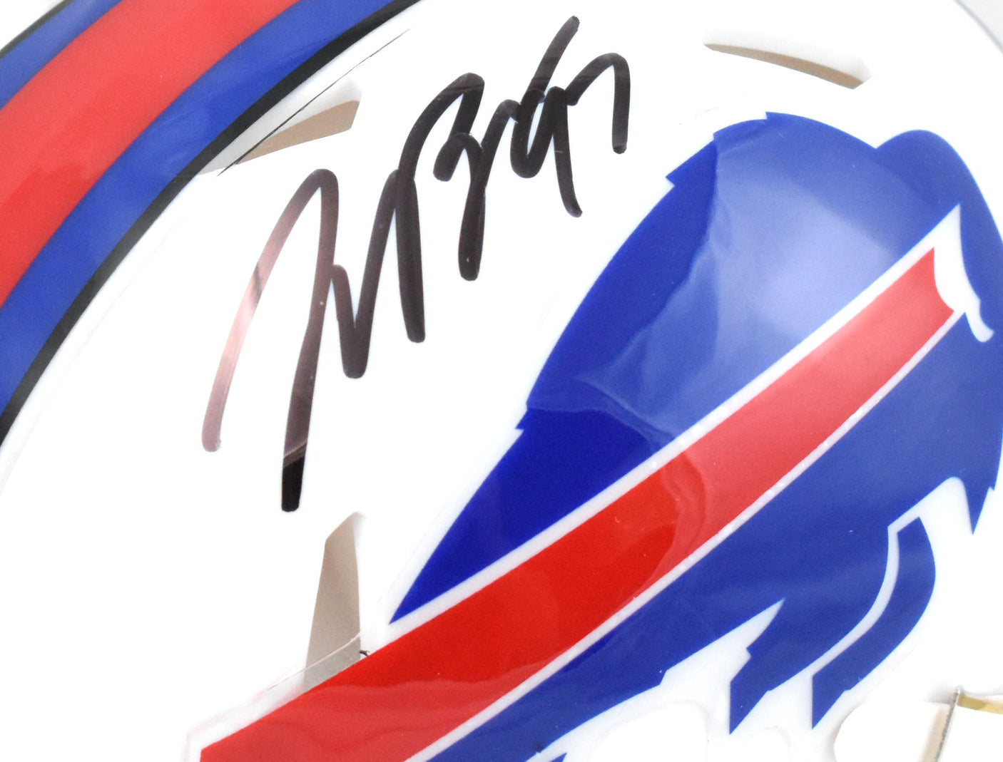 Joey Bosa Autographed Buffalo Bills Speed Mini Helmet - Beckett W Hologram