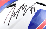 Joey Bosa Autographed Buffalo Bills F/S Speed Helmet - Beckett W Hologram *Black