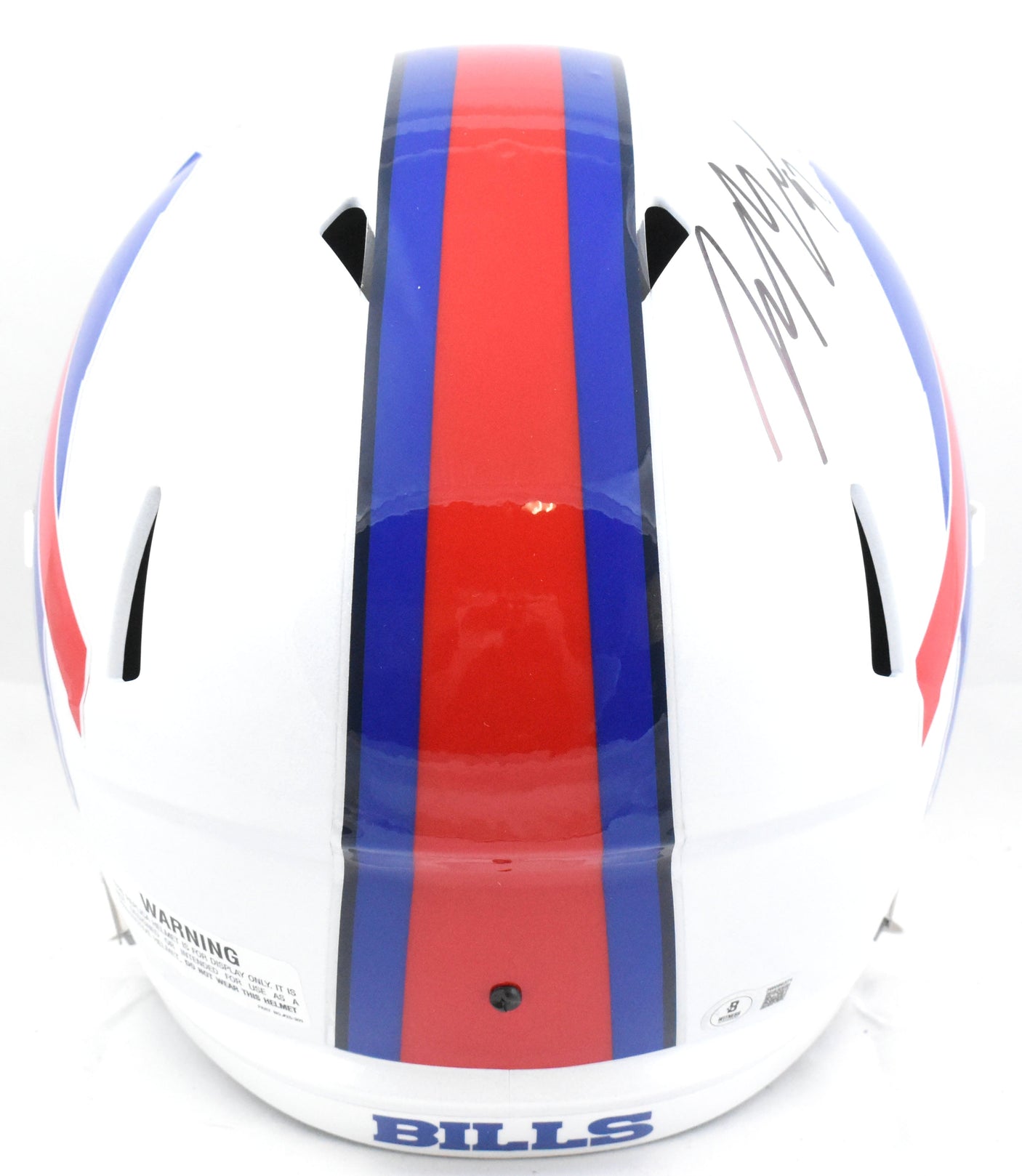 Joey Bosa Autographed Buffalo Bills F/S Speed Helmet - Beckett W Hologram *Black
