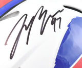 Joey Bosa Autographed Buffalo Bills F/S Speed Authentic Helmet - Beckett W Holo
