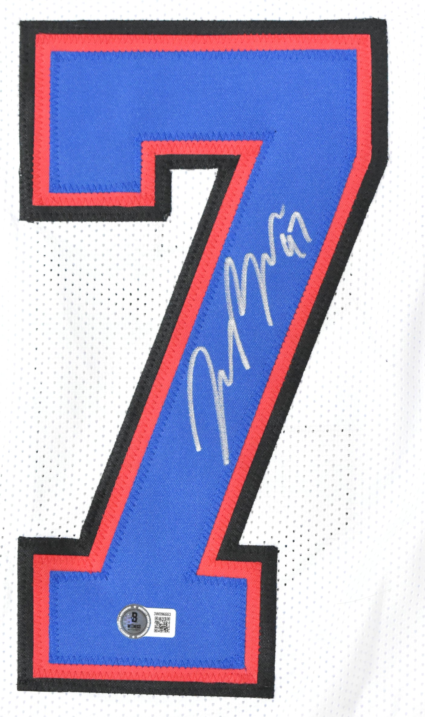 Joey Bosa Autographed White Pro Style Jersey - Beckett W Hologram *Silver