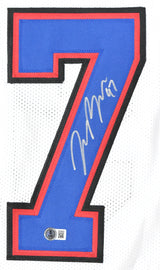 Joey Bosa Autographed White Pro Style Jersey - Beckett W Hologram *Silver