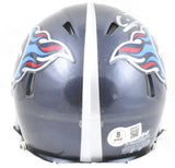 Calvin Ridley Autographed Tennessee Titans Speed Mini Helmet- Beckett W Hologram