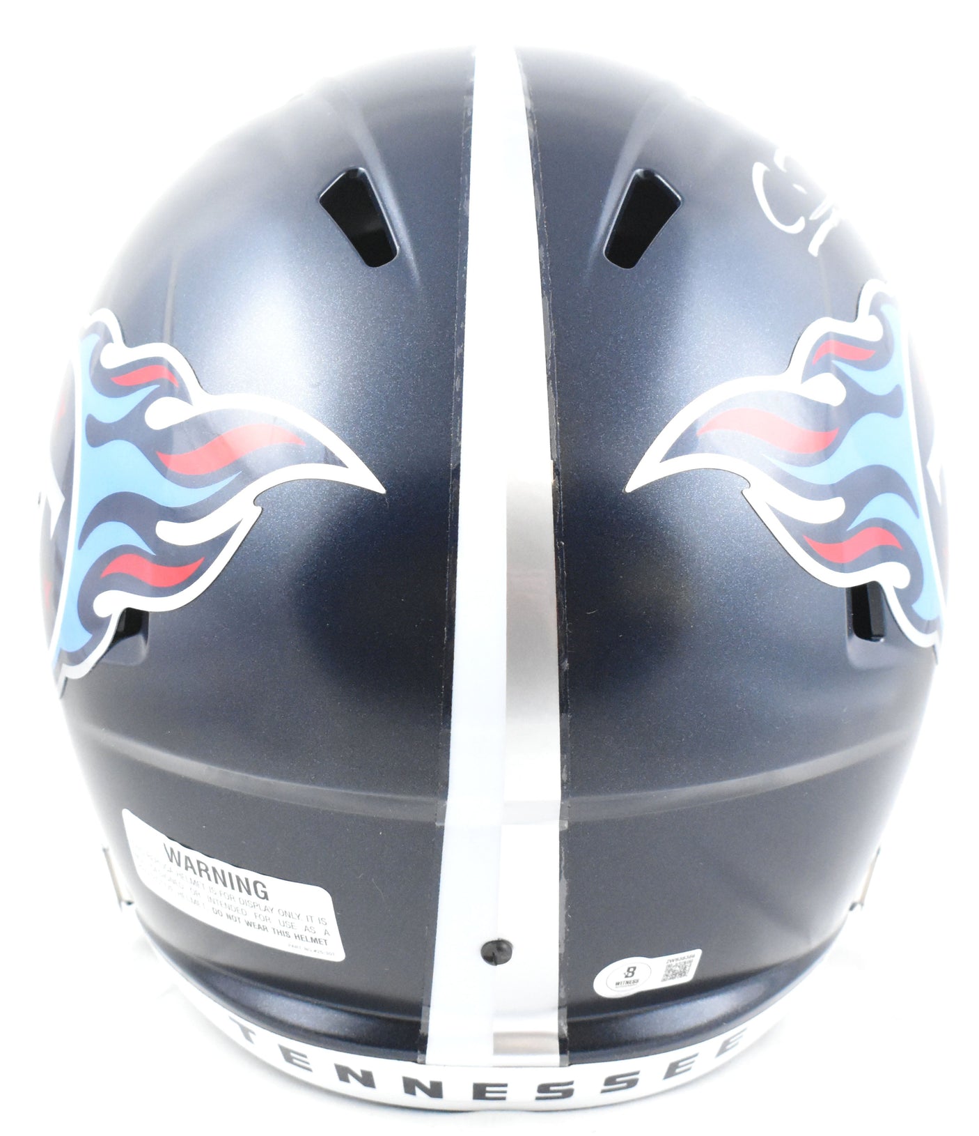 Calvin Ridley Autographed Tennesse Titans F/S Speed Helmet - Beckett W Hologram