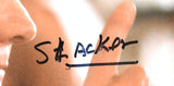 James Tolkan Autographed 16x20 BTTF Photo Slacker *Smeared - Beckett W Holo