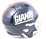 Abdul Carter Autographed New York Giants F/S Speed Helmet - Beckett W Hologram