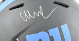 Abdul Carter Autographed Giants F/S Eclipse Speed Authentic Helmet-BeckettW Holo