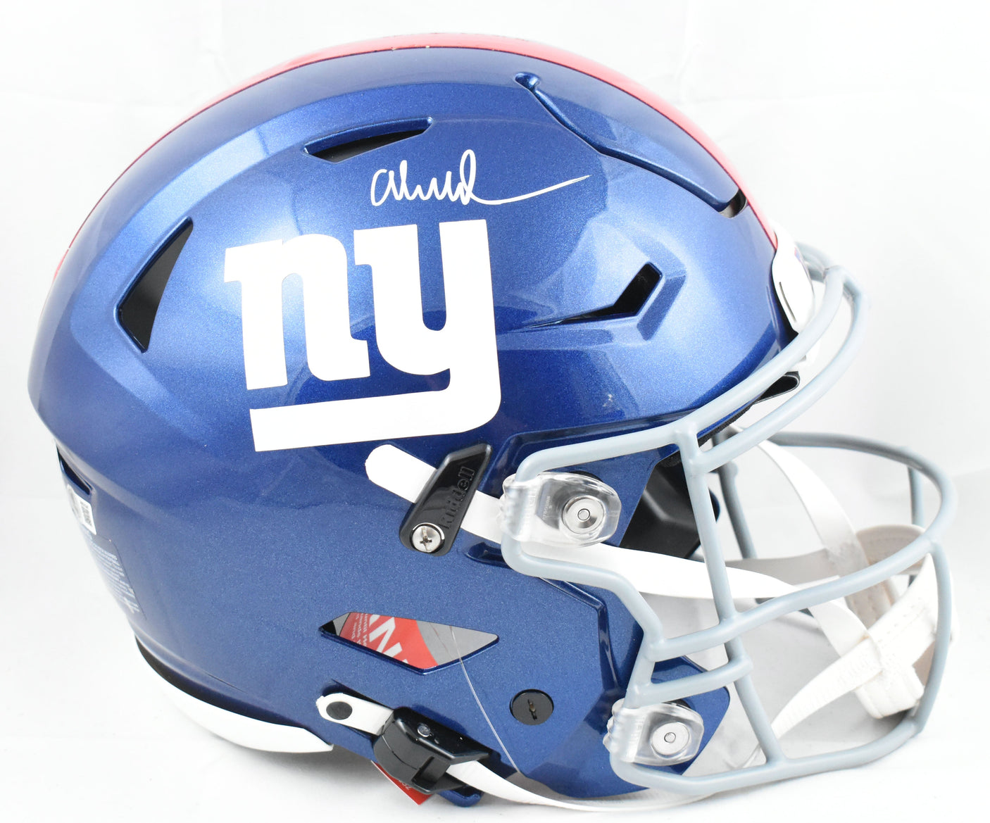 Abdul Carter Autographed New York Giants F/S Speed Flex Helmet - Beckett W Holo