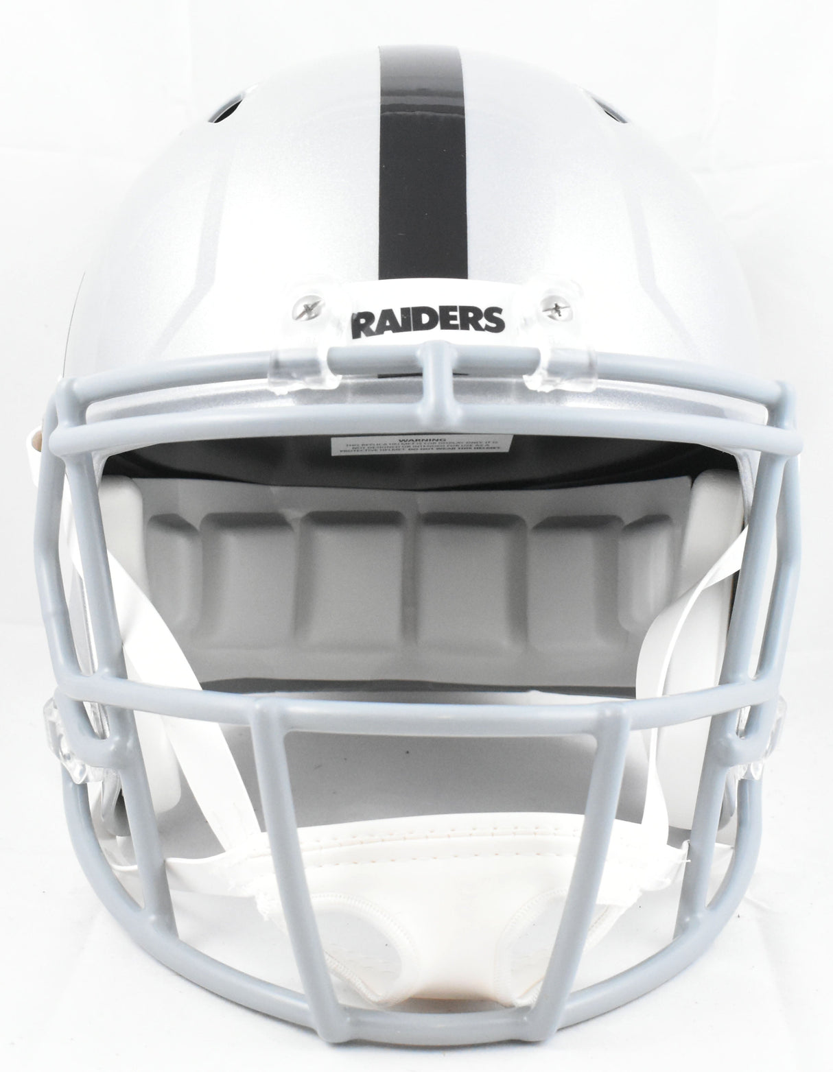 Geno Smith Autographed Las Vegas Raiders F/S Speed Helmet - Beckett W Hologram