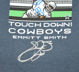 Emmitt Smith Autographed Dallas Cowboys Homage T-Shirt - Beckett W Hologram