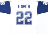 Emmitt Smith Autographed Cowboys Mitchell & Ness Legacy Jersey - Beckett W Holo