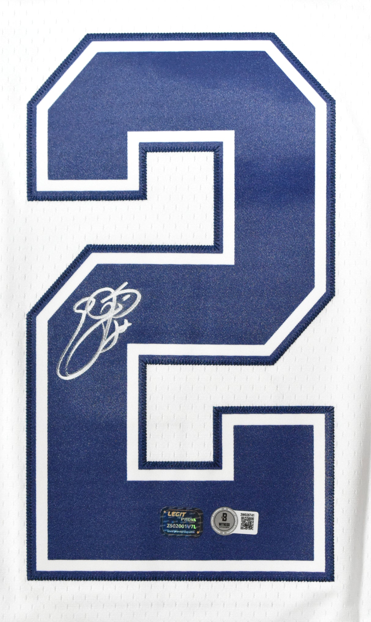 Emmitt Smith Autographed Cowboys Mitchell & Ness Legacy Jersey - Beckett W Holo