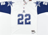 Emmitt Smith Autographed Cowboys Mitchell & Ness Legacy Jersey - Beckett W Holo
