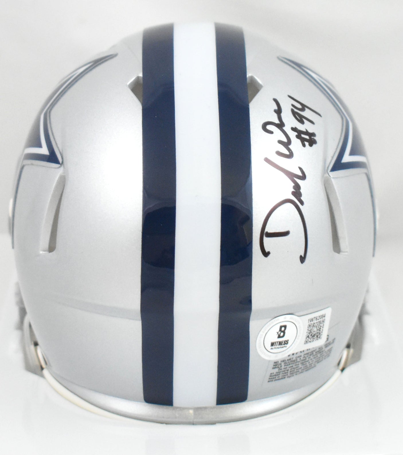 DeMarcus Ware Autographed Dallas Cowboys Speed Mini Helmet - Beckett W Hologram
