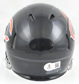 Luther Burden Autographed Chicago Bears Speed Mini Helmet - Beckett W Hologram