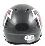 Julio Jones Signed Atlanta Falcons Speed Mini Helmet- Beckett W Hologram *Silver