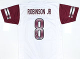 Brian Robinson Jr. Autographed White Pro Style Jersey-Beckett W Hologram *Silver
