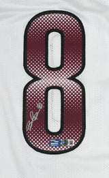 Brian Robinson Jr. Autographed White Pro Style Jersey-Beckett W Hologram *Silver
