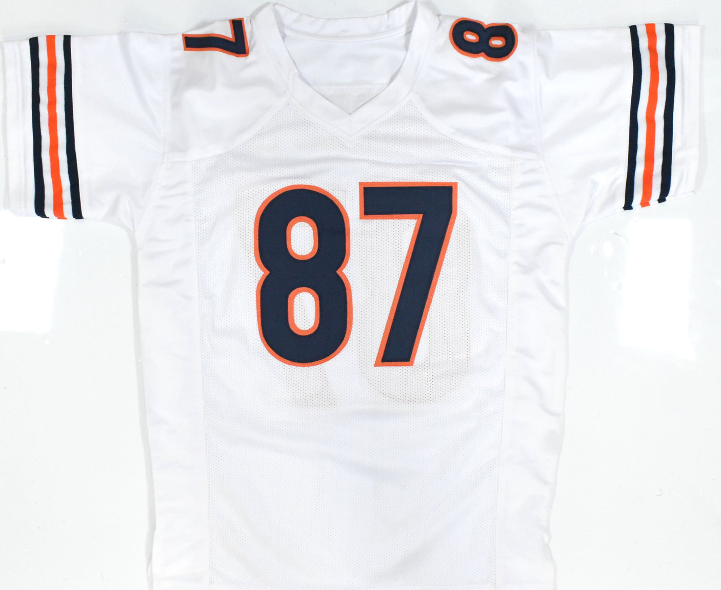 Luther Burden Autographed White Pro Style Jersey - Beckett W Hologram *Silver