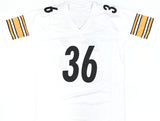 Jerome Bettis Autographed White Pro Style Jersey - Beckett W Hologram *Silver