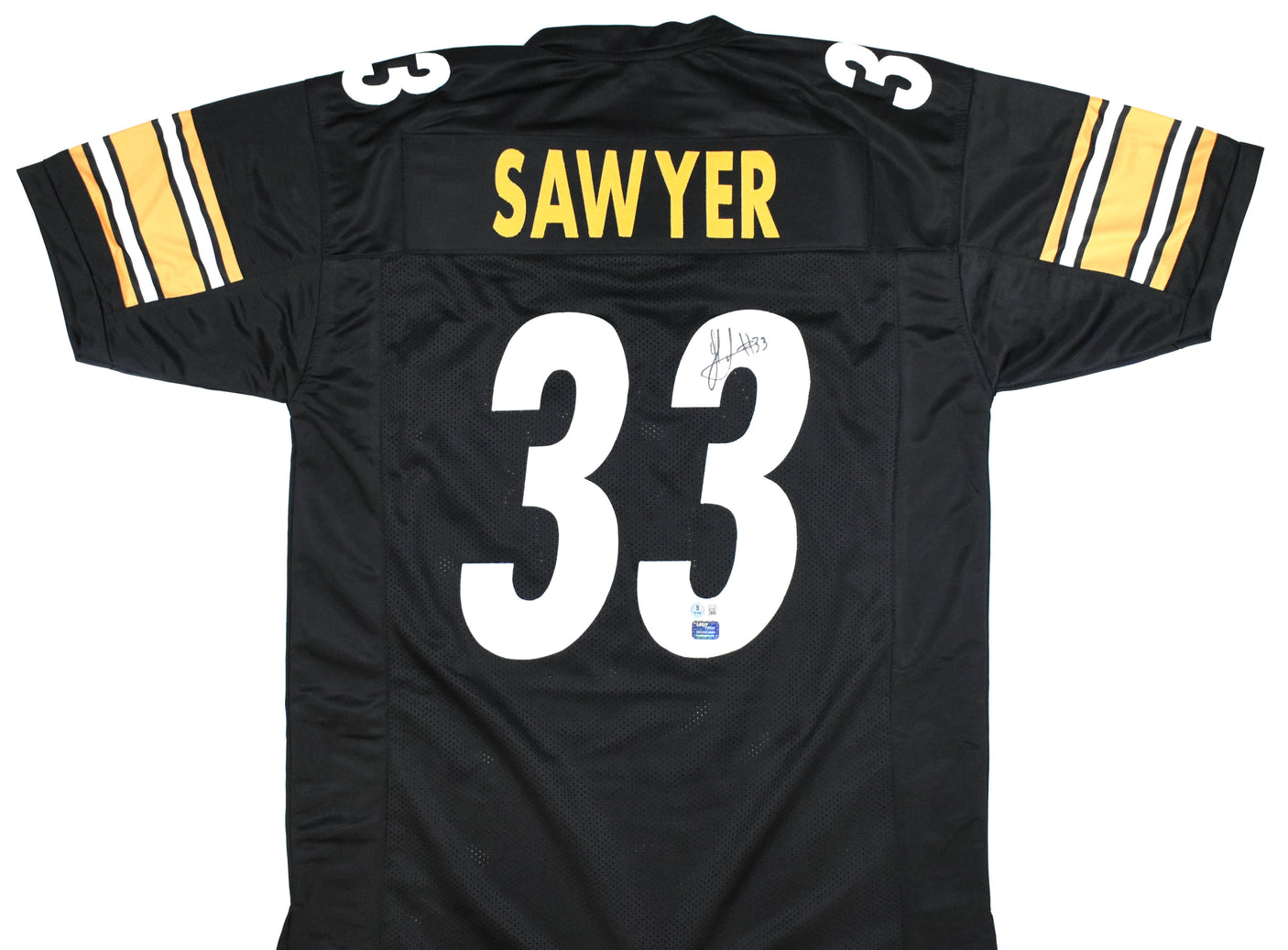 Jack Sawyer Autographed Black Pro Style Jersey - Beckett W Hologram *Black