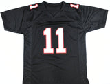 Julio Jones Autographed Black Pro Style Jersey - Beckett W Hologram *Black