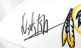 Dexter Manley Autographed Washington Redskins Logo Football 2x SB Champ - Prova