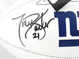 Tiki Barber Autographed New York Giants Logo Football - Beckett W Hologram