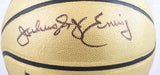 Julius Erving Autographed NBA Wilson Gold Edition Basketball - Beckett W Holo