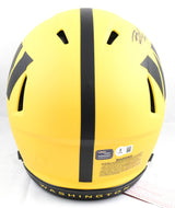 Brian Robinson Jr. Signed Commanders F/S Rave Speed Authentic Helmet - Beckett W