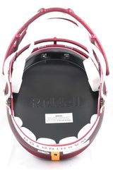 Brian Robinson Jr. Autographed Commanders F/S Speed Helmet - Beckett W Hologram