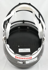 Mike Alstott Autographed Buccaneers F/S Speed Helmet A-Train - Beckett W Holo