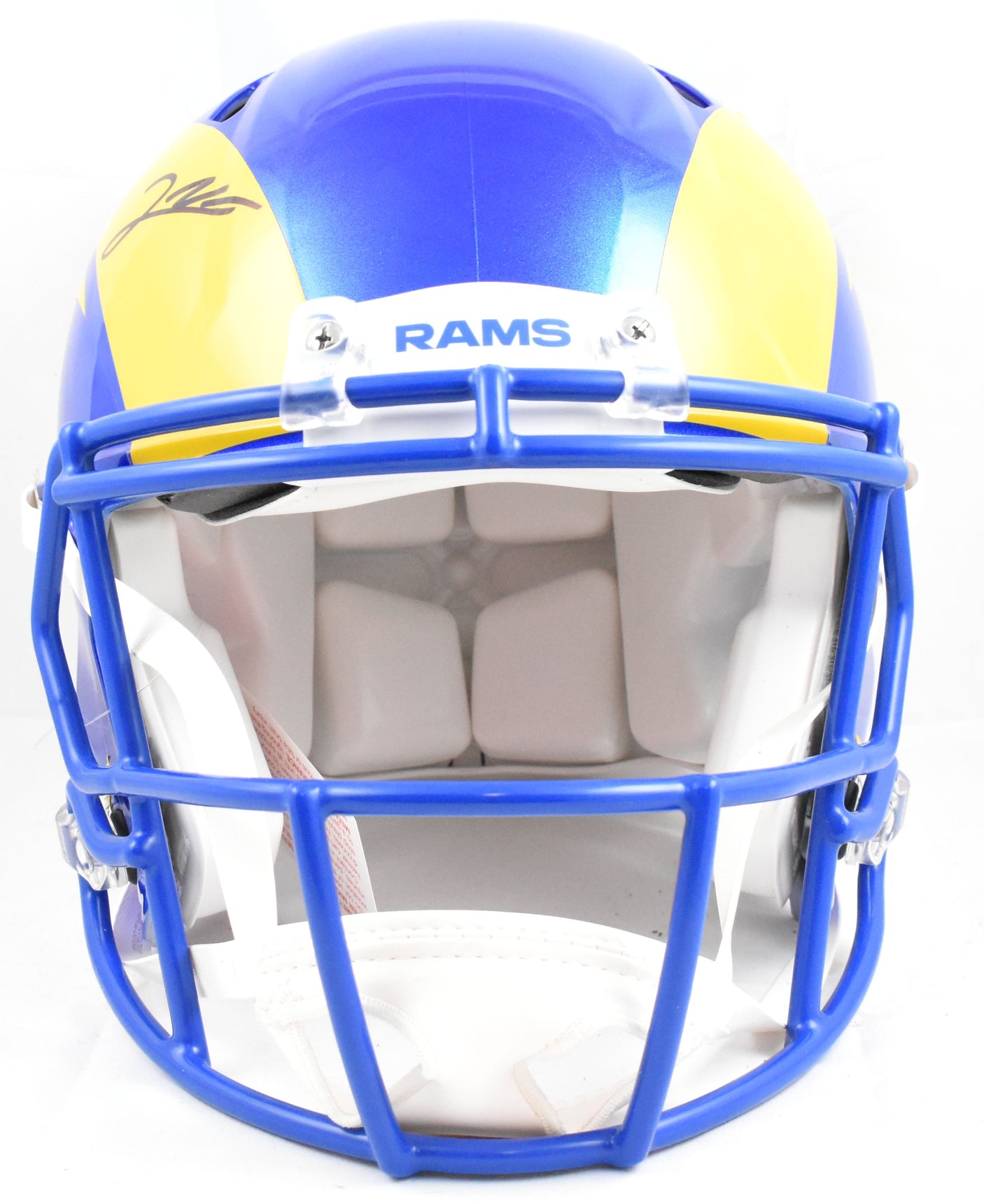 Jared Verse Signed Los Angeles Rams F/S Speed Authentic Helmet - Beckett W Holo