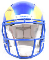 Jared Verse Signed Los Angeles Rams F/S Speed Authentic Helmet - Beckett W Holo