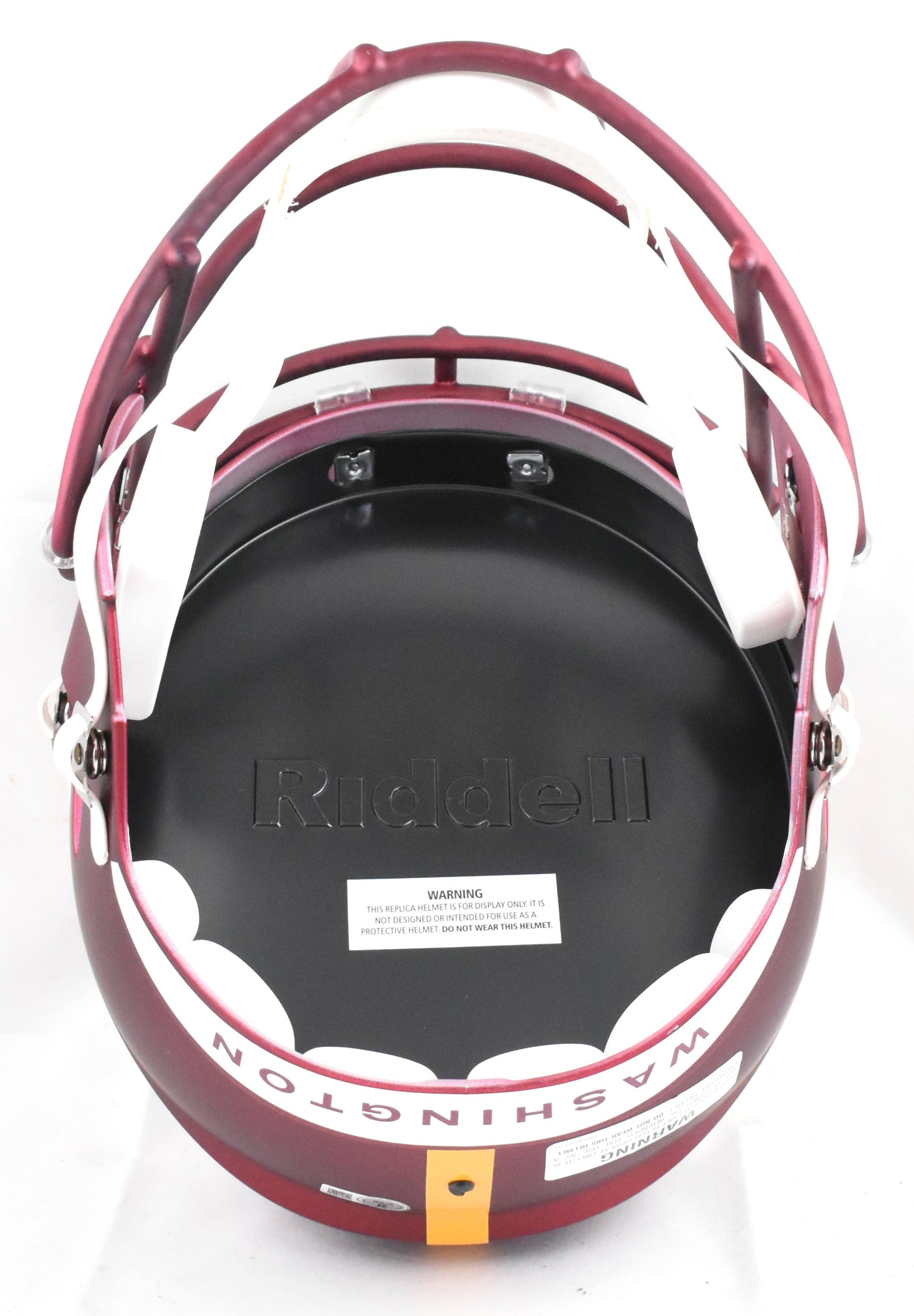 Frankie Luvu Autographed Washington Commanders F/S Speed Helmet - Beckett W Hologram