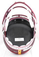 Frankie Luvu Autographed Washington Commanders F/S Speed Helmet - Beckett W Hologram