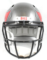 Ronde Barber Autographed Buccaneers F/S Speed Helmet HOF - Beckett W Hologram