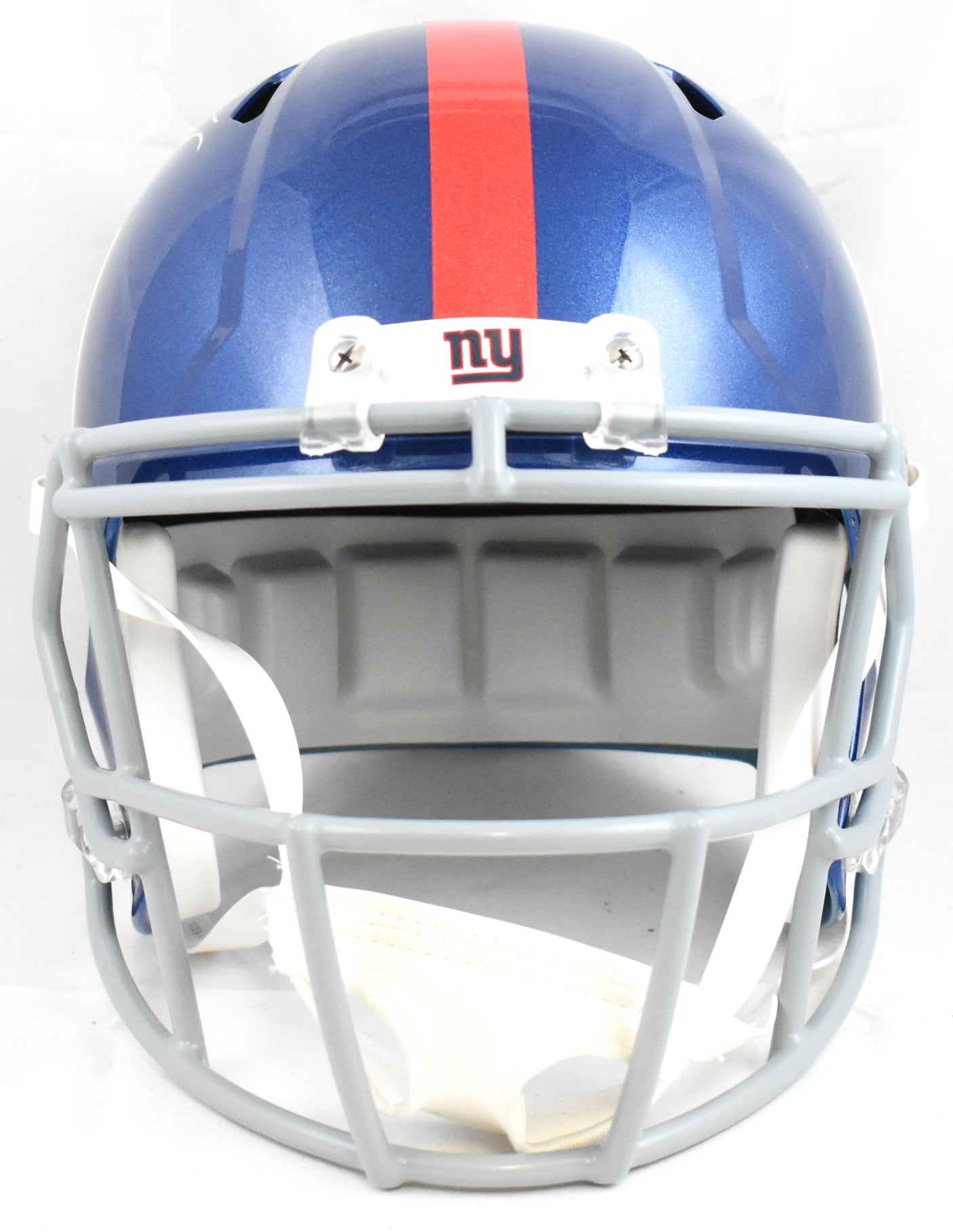Tiki Barber Autographed New York Giants F/S Speed Helmet - Beckett W Hologram