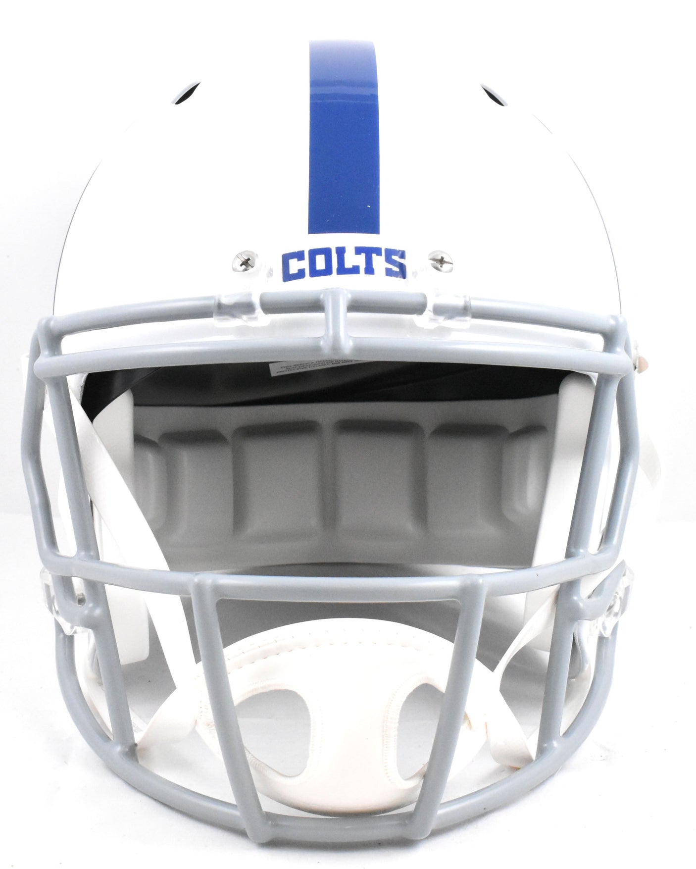 DJ Giddens Autographed Indianapolis Colts F/S Speed Helmet - Beckett W Hologram