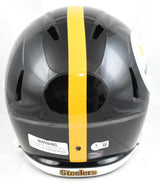 Kaleb Johnson Autographed Pittsburgh Steelers F/S Speed Helmet - Beckett W Holo