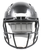 Julio Jones Autographed Atlanta Falcons F/S Speed Helmet -Beckett W Holo*Silver